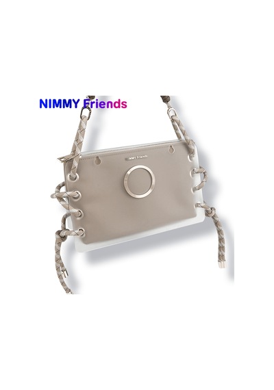 Cool & Cute 2.0 Magsafe Halkalı & Charmlı Manyetik Telefon Çantası Bej