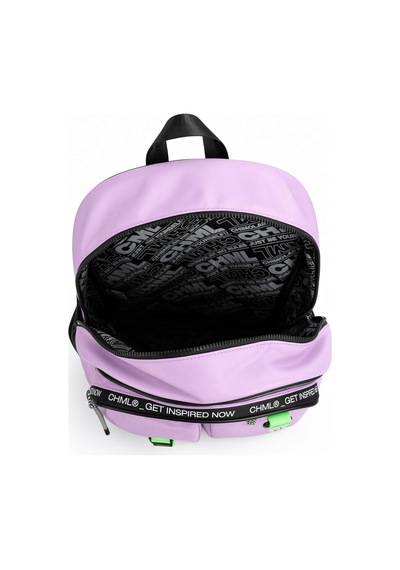 Okul Sırt Çantası Açık Pembe 3 Bölmeli Ortopedik Matara Cepli 42x27x16cm Çok Renkli