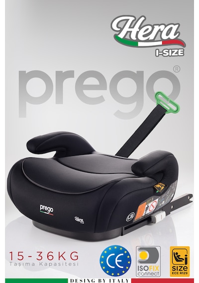 Prego Hera 15-36 Kg Emniyet Kemeriyle Kullanılabilen İsofixli Yük