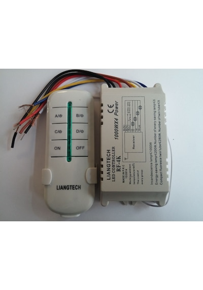 4 X 1000 W Aydınlatma Uzaktan Kumanda Kontrol Sistemi 4Lü (154311628) 4 X 1000 W Aydınlatma Uzaktan Kumanda Kontrol Sistemi 4Lü (154311628)