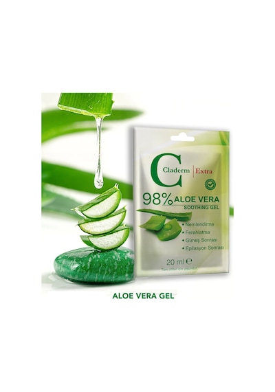 Claderm Aloe Vera Soothing Gel 3 x 20 ML