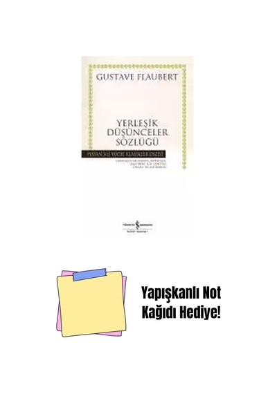 Yerleşik Düşünceler Sözlüğü + Yapışkanlı Not Kağıdı