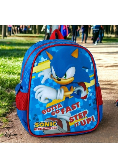 Sonic Anaokulu Çantası Çok Renkli