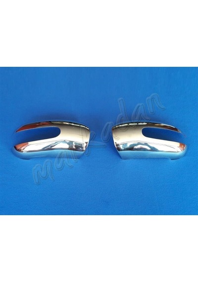 Mercedes Ml W164 Krom Ayna Kapağı 2005-2011 2 Parça Paslanmaz Çel