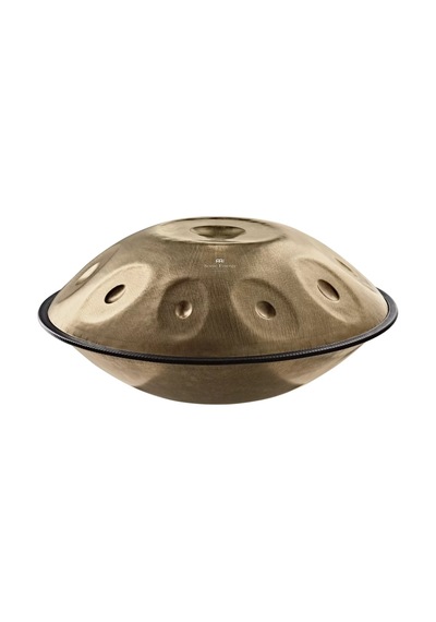 Meinl Sonic Energy Hpstl100 Stainless Steel 10 Notes D Kurd Handpan Vintage Gold