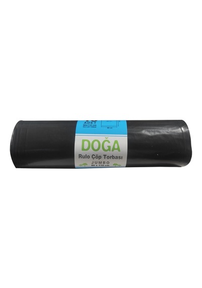 Ecoplast Battal Boy Çöp Torbası Poşeti - 400 Gr. - 90 Litre - 80 X 110 Cm / 10 Adetlik 3 Rulo