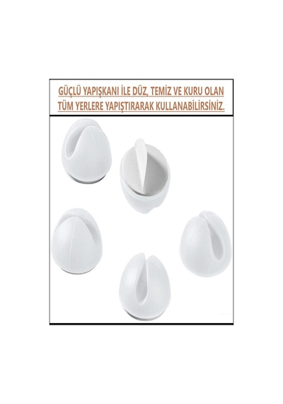 Kablo Sabitleyici Klips Organizer Kablo Düzenleyici Sabitleme Klipsi Dağınıklık Toparlayıcı Kablo Düzenleme