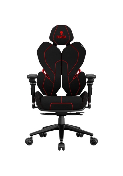 Exvega Sirius Kırmızı Profesyonel Ofis Ve Gaming Oyuncu Koltuğu Beyaz