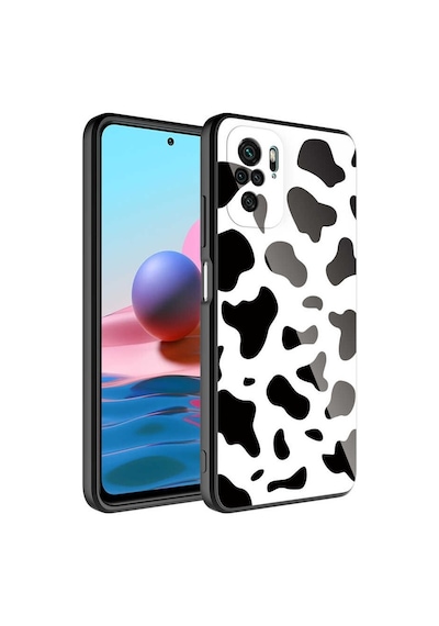 Redmi Note 10s Kılıf Kamera Korumalı Desenli Sert Silikon Epoksi Kapak - No3 NO3 No3