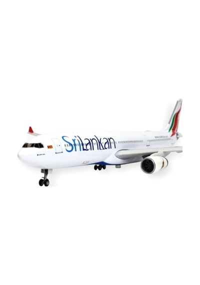 1/135 Ölçek Srilankan Airlines Airbus A330 Model Uçak Maketi 47 Cm