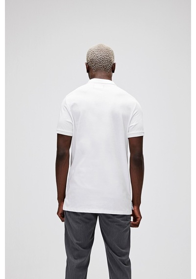 Bad Bear Pure Erkek Beyaz Polo Tişört Beyaz