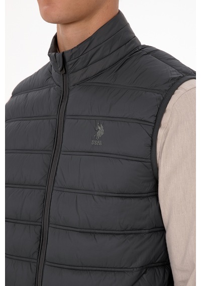 U.s. Polo Assn. Erkek Gri Yelek Dokuma 50310039-vr024 Gri