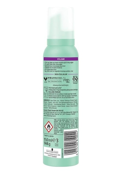 Taft Köpük 150ml. Volume 3