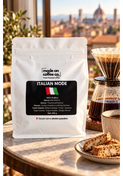 Espresso İkilisi 2 X 200 Gr Filtre Ve Espresso Kahve Beast Mode Italian Mode - Filtre Makinesi İçin Öğütülmüş
