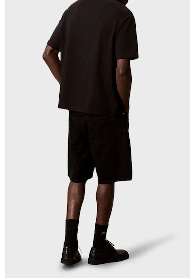 Calvin Klein Erkek T Shirt Lv04rc851g Ub1 Siyah Siyah