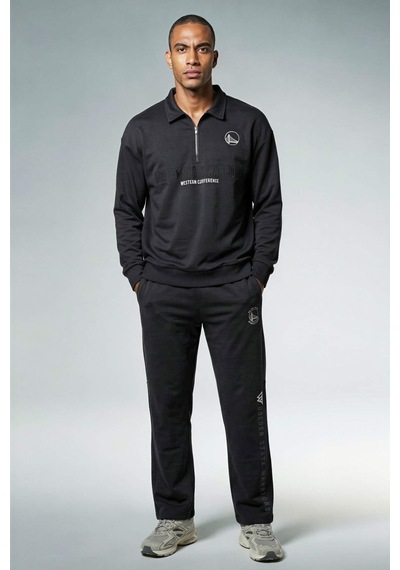Defacto Nba Golden State Warriors Relax Fit Skuba Dalgıç Kumaş Jogger F6994ax26spar191 Antrasit-ar191