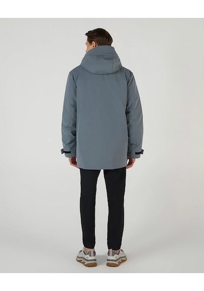 Skechers Gri Erkek M Outerwear Coated Jacket Mont S242049-003