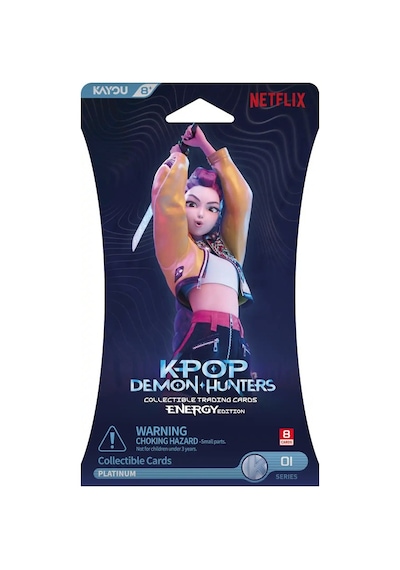 Kpop Demon Hunters Kayou Energy Edition Koleksiyon Kartı Tcg Netflix 8 Kart 1 Paket