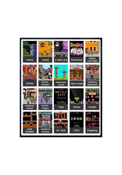 Renkli Ekranlı 520 Nostalji Oyunlu Gaming Kablosuz Gamepad Oyun Kolu Atari Tv Uyumlu Game Stick Beyaz - 646695793