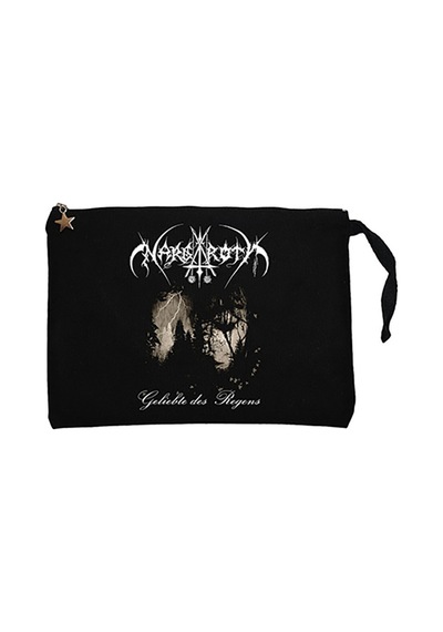 Nargaroth Geliebte Des Regens Siyah Clutch Cüzdan / El Çantası Siyah