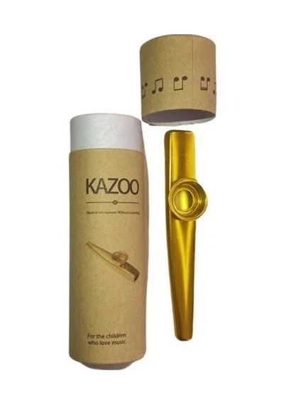 Toga Kutulu Metal Kazoo Sarı