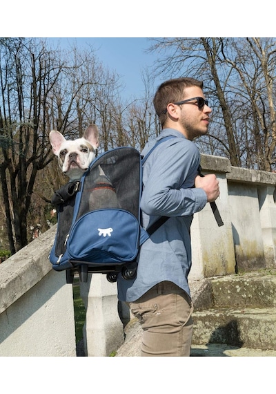 Ferplast Trolley Çekçekli Köpek Taşıma Çantası Asorti