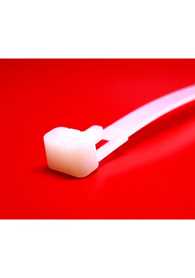 Açılabilir Kablo Bağı Plastik Cırt Kelepçe 7.5x360 100 Adet Yerli Beyaz