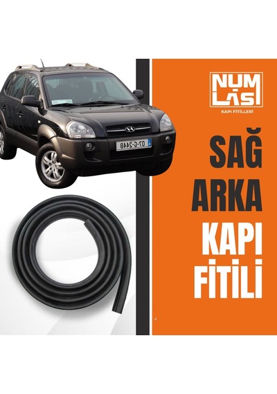 Hyundai Tucson 2004-2009 Sağ Arka Kapı Fitili-a Kalite-numlas-nm6255