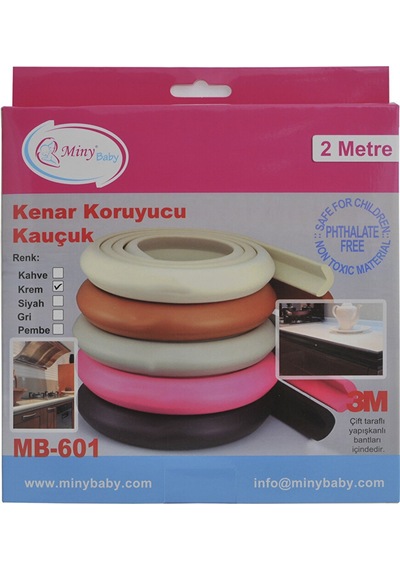 Kauçuk Kenar Koruyucu 2 M Çok Renkli