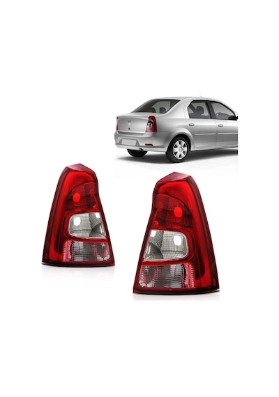Dacia Logan Sağ Sol Arka Stop Lambası Takımı 2009--2013