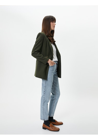 Koton Yüksek Bel Kot Pantolon Dar Düz Paça Esnek - Eve Slim Jean Açık İndigo 4wal40312md 4WAL40312MDLGT Açık İndigo Koton Yüksek Bel Kot Pantolon Dar Düz Paça Esnek - Eve Slim Jean Açık İndigo 4wal40312md 4WAL40312MDLGT Açık İndigo