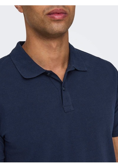 Only & Sons Erkek Polo Yaka Slim T-shirt - 22029044 001