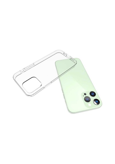 Zore İphone 13 Pro Uyumlu Ogaa Süper Silikon Kılıf-renksiz