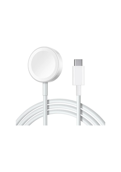 Zore Beyaz Apple Uyumlu Watch  Type-c Şarj Kablosu