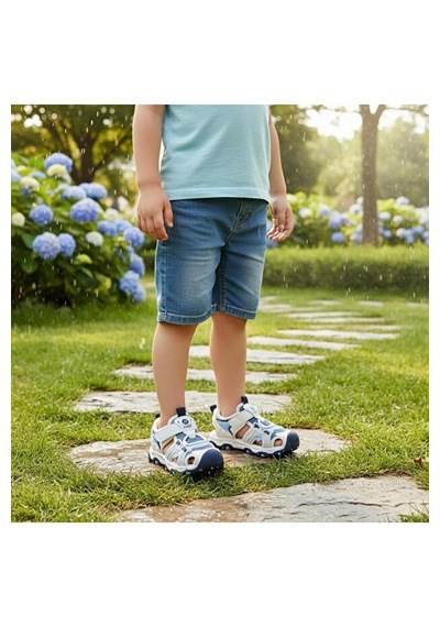Cool Suv Bebe Ortopedik Önü Kapalı Spor Sandalet Lacivert