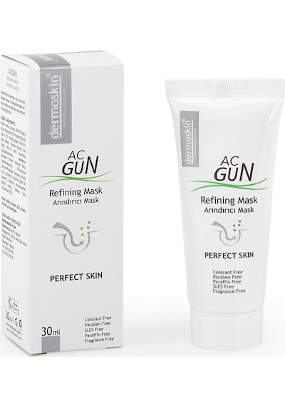 Dermoskin Acnegun Sivilceli ve Akneli Ciltler için Maske 30 ML