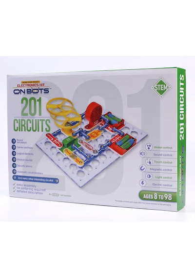 Znatok Çıtçıtlı Devreler Snap Circuits Elektronik Devreler 201 Proje