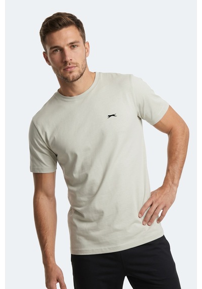 Slazenger Rosalva In Erkek Açık Gri Tişört