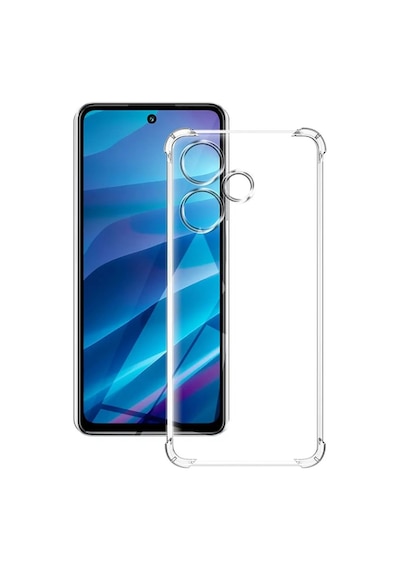 Infinix Uyumlu Hot 30i Kapak Kamera Korumalı Airbag Antishock Köşe Korumalı Şeffaf Silikon Kılıf