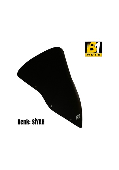 Bajaj Rs 200 2015-2024 Uyumlu Ön Kompozit Cam Siyah