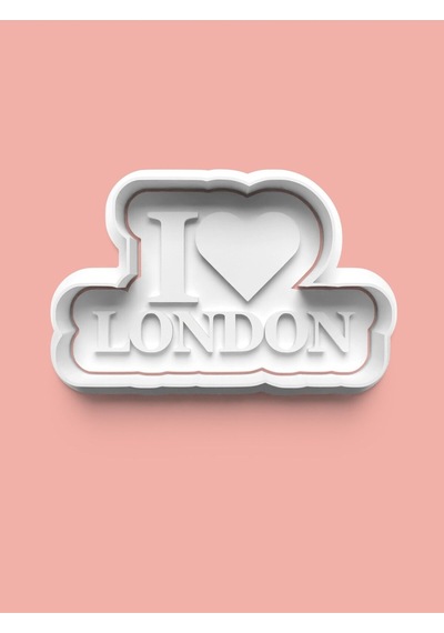 Londra Kurabiye Kalıbı Ve Şeker Hamuru Kalıbı 4'lü Set