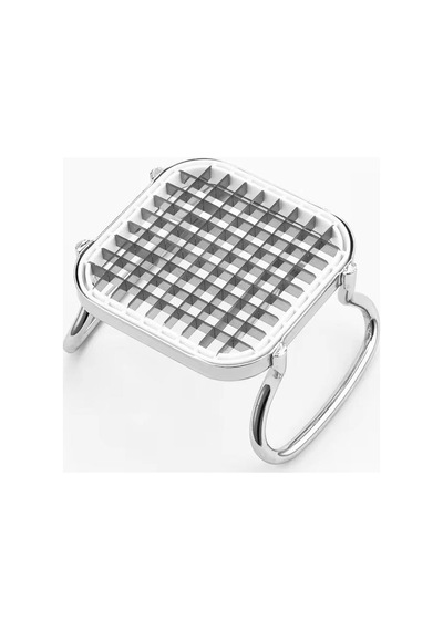 304 Paslanmaz Çelik Patates Ve Soğan Doğrayıcı 10x10 Cm Küp Kesim Sebze Doğrayıcı, Metal Tutma Saplı Dayanıklı Mutfak Doğrama Aparatı Çok Renkli