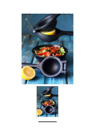 Gerçek Döküm Narenciye Limon Sıkacağı Çok Amaçlı Limon Sıkacak 1 Adet Döküm Diğer