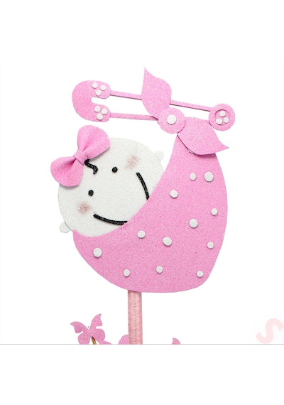 Masa Süsü Eva Bebek Pembe