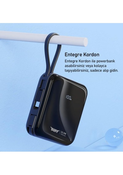 By Panzerglass 10000mah Powerbank Titanium Gri