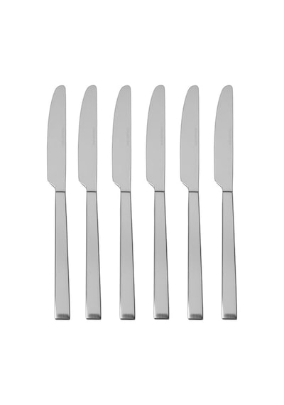 Quantum Mat Yemek Bıçağı 24cm 6 Adet Çok Renkli