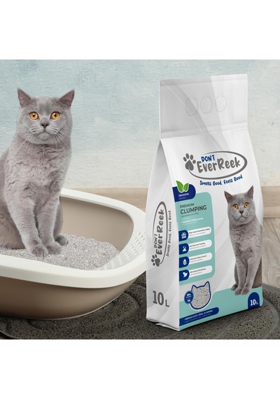 Kedi Kumu Kokusuz, 10 Litre