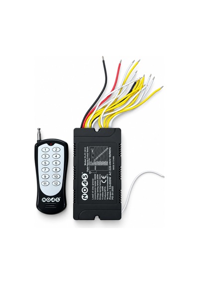 1 Adet Noas Yl27 1012 12x500 W 12 Li Aydınlatma Kumandası Diğer