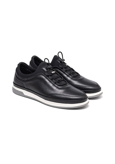 Sneaker Erkek Og-9243 John May 101-841 Siyah Dolaplı-siyah Streç