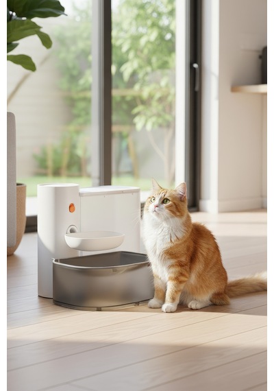 Kedi Su Pınarı Otomatik, Şarjlı, 3l, 180 Gün Pil Ömrü, Kablosuz, Akıllı Su Sebili H310